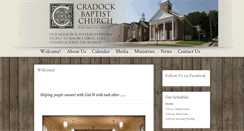 Desktop Screenshot of cradockbaptist.org