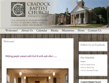 Tablet Screenshot of cradockbaptist.org
